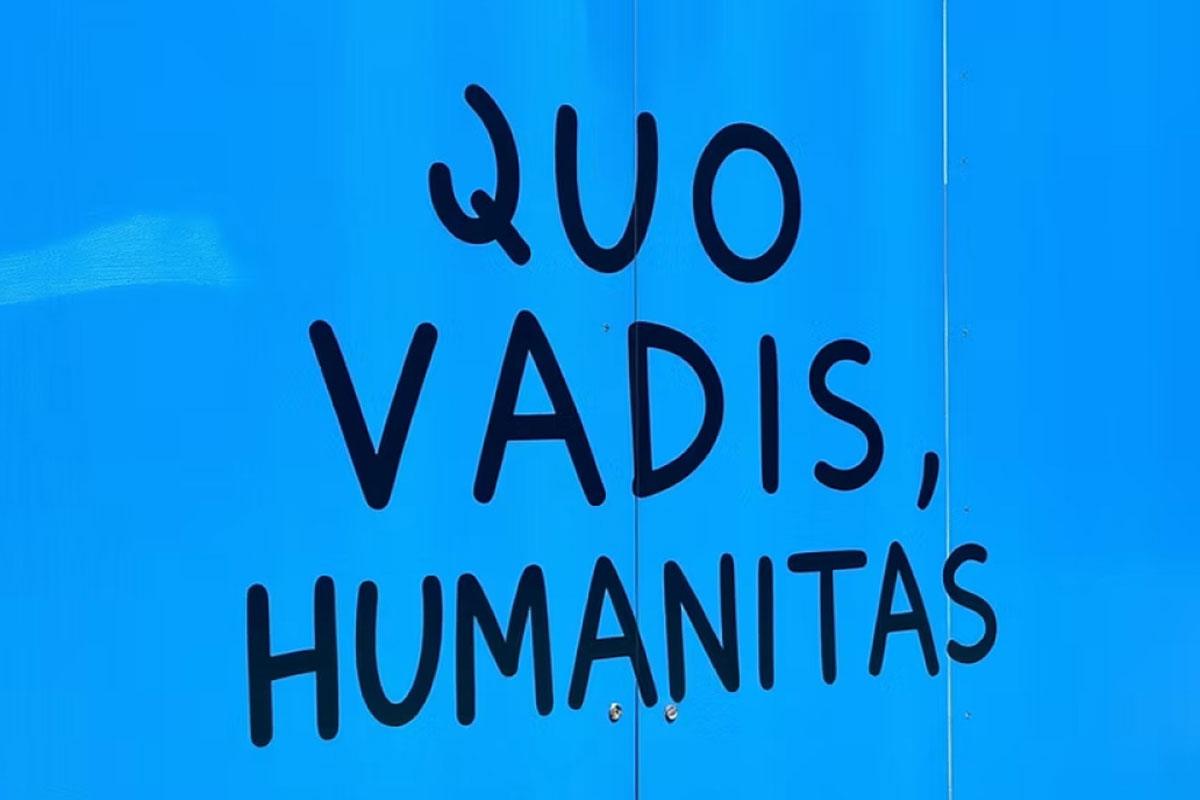‘QUO VADIS, HUMANITAS”: a última entrada da rubrica ‘Sabes, leitor, que estamos ambos na mesma página’*